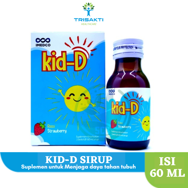 KID-D SIRUP VITAMIN D3 UTUK ANAK 60 ML