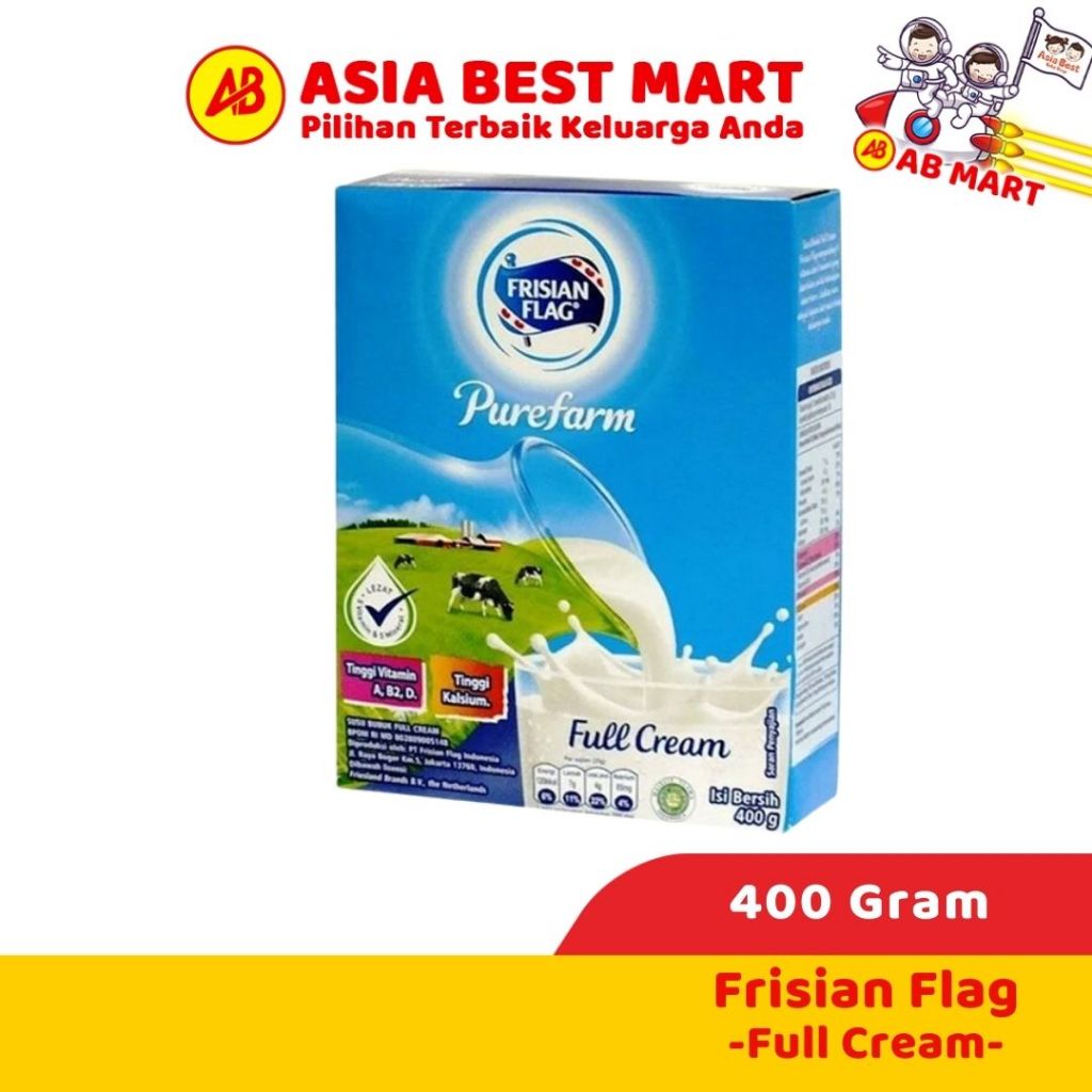 

Frisian Flag / Bendera Full Cream 400 Gr Susu Bubuk