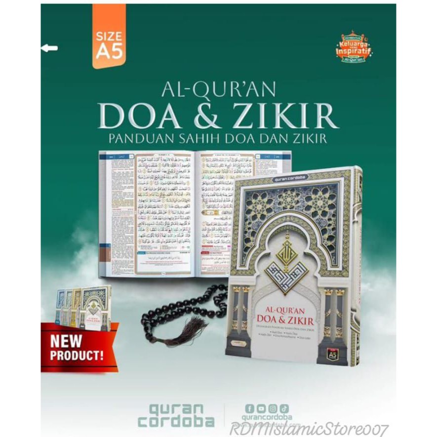 

AL QURAN DOA DAN DZIKIR - Dilengkapi Ayat Doá , Hadis Doá, Doá Asmaulhusna , dan Transliterasi. - CORDOBA - riniaga