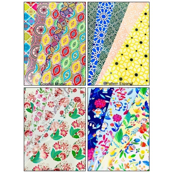 

( 10 Lembar ) Kertas Kado KIKY Ulang Tahun Motif Random KIKY/SIDU