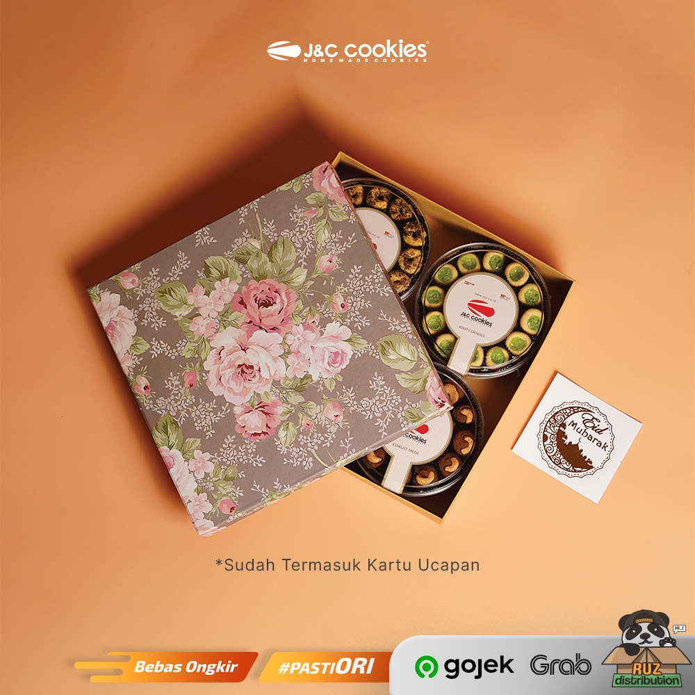 

JNC Cookies Hampers Kue Parsel Hadiah Kue Kering - Bloom Series