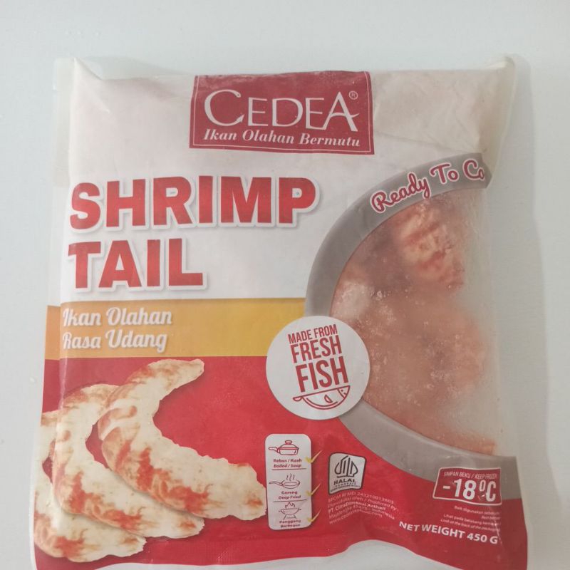 

cedea shirmp tail udang