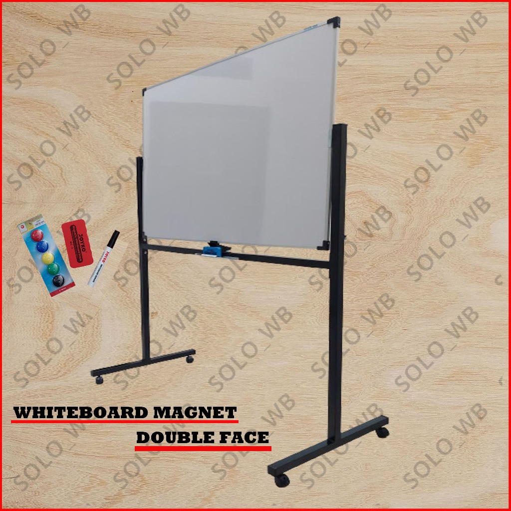 

Papan Tulis Standing Whiteboard Double Face 90 x 120