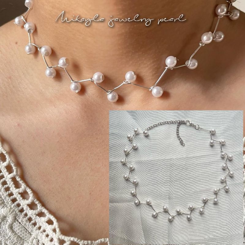 Kalung fashion mutiara lombok|Kalung mutiara asli lombok|Kalung mutiara tawar|Kalung mutiara lombok 