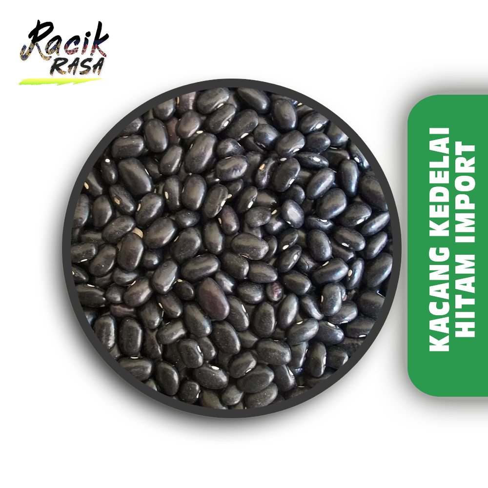 

RACIK RASA | KACANG HITAM KEDELAI BLACK TURTLE BEAN IMPORT KUALITAS PREMIUM 1KG