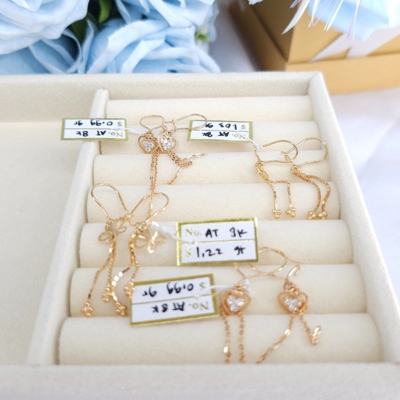 Anting Fashion Emas 8 Karat