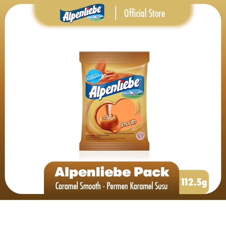 

Alpenliebe Caramel Smooth Pack 112.5g - Permen Karamel Susu