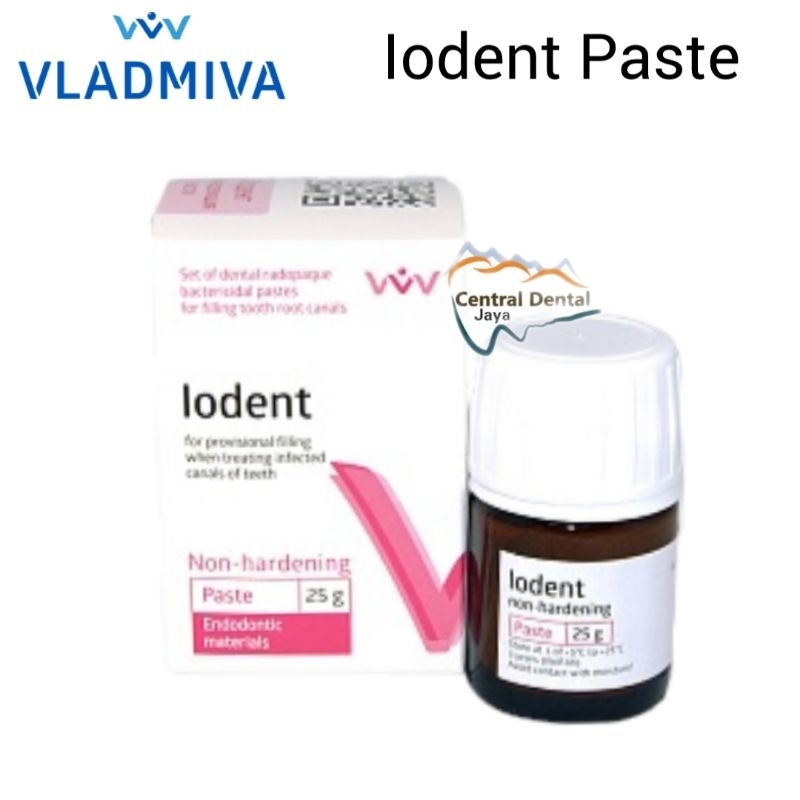 Iodent Paste Vladmiva / Iodoform Paste / Mumifikasi Pasta / Medikamen Saluran Akar / Endo Endodontic