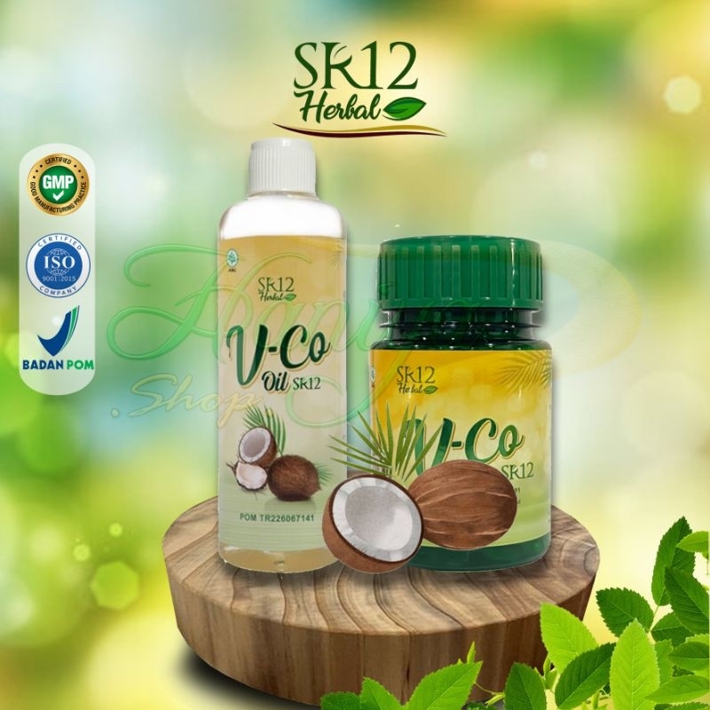 Virgin Coconut Oil (VCO) SR12 Makassar minyak kelapa murni tanpa pemanasan untuk penyembuhan luka lu