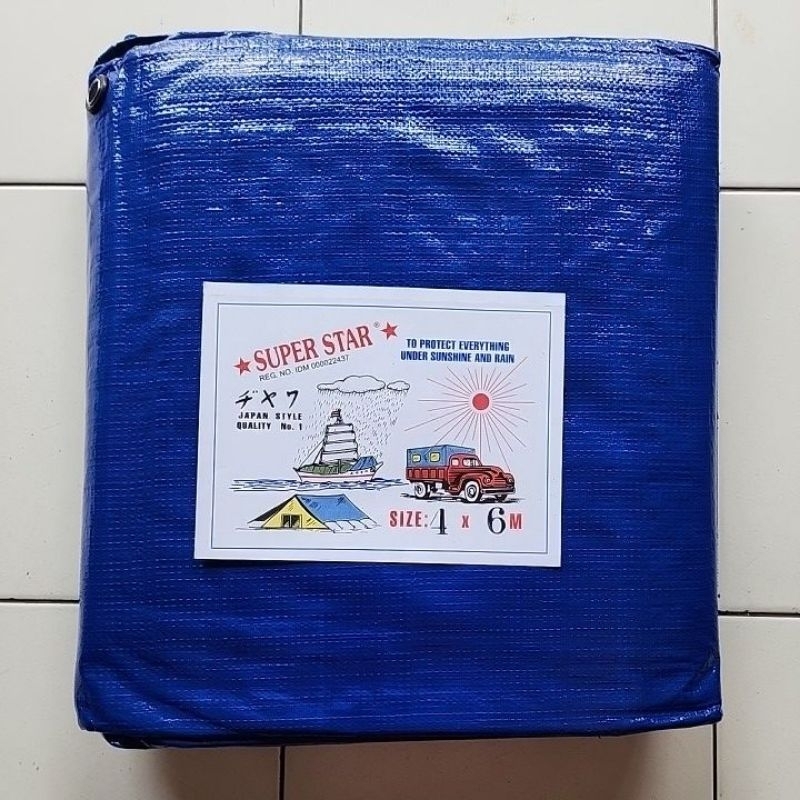 Terpal Plastik Korea A8 ukuran 4x6