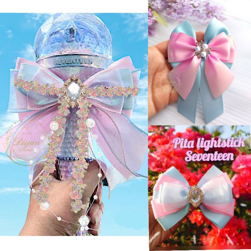 pita lightstick seventeen // pita caratbong // lightstick bow