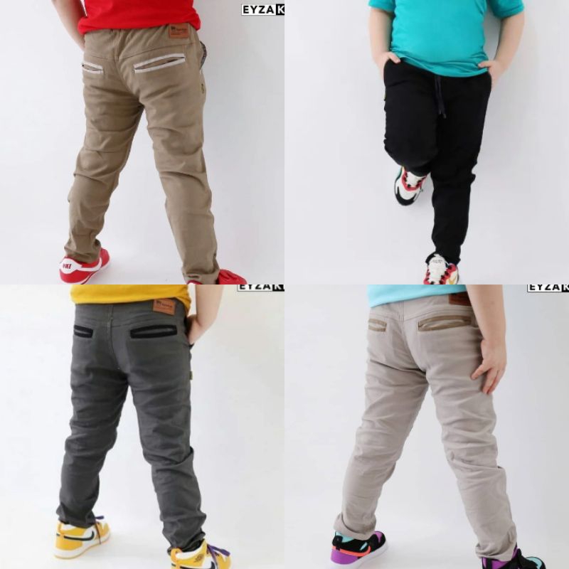 EYZA CHINOS MARCEL KIDS celana chinos celana panjang anak celana polos anak