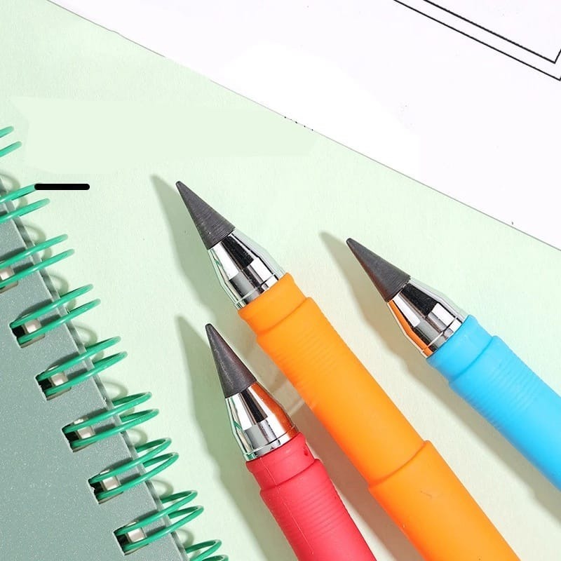 

Pensil Abadi Eternal + Penghapus / Pensil Tanpa Batas / Pensil Eternal Plus Eraser / Pensil Tidak Bisa Habis