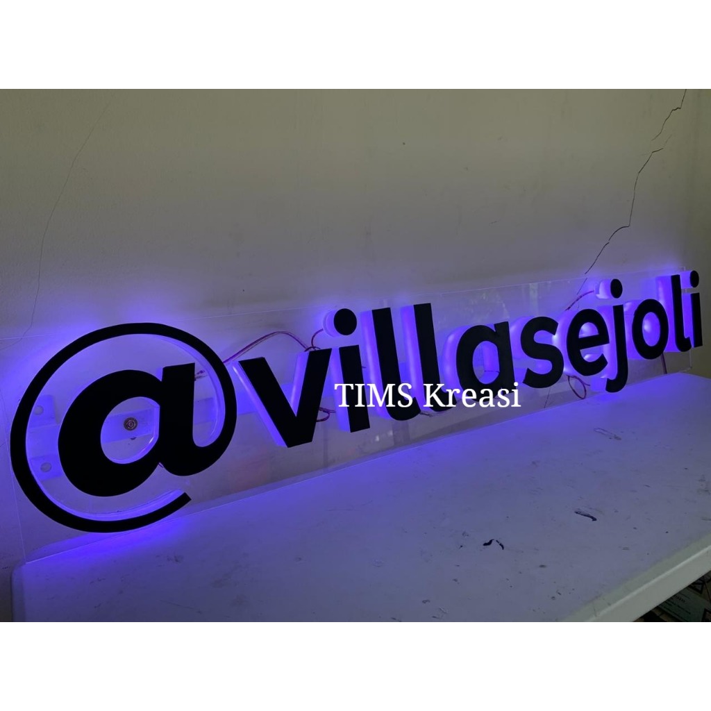 Huruf Timbul Akrilik | Huruf 3D | Huruf Timbul Custom