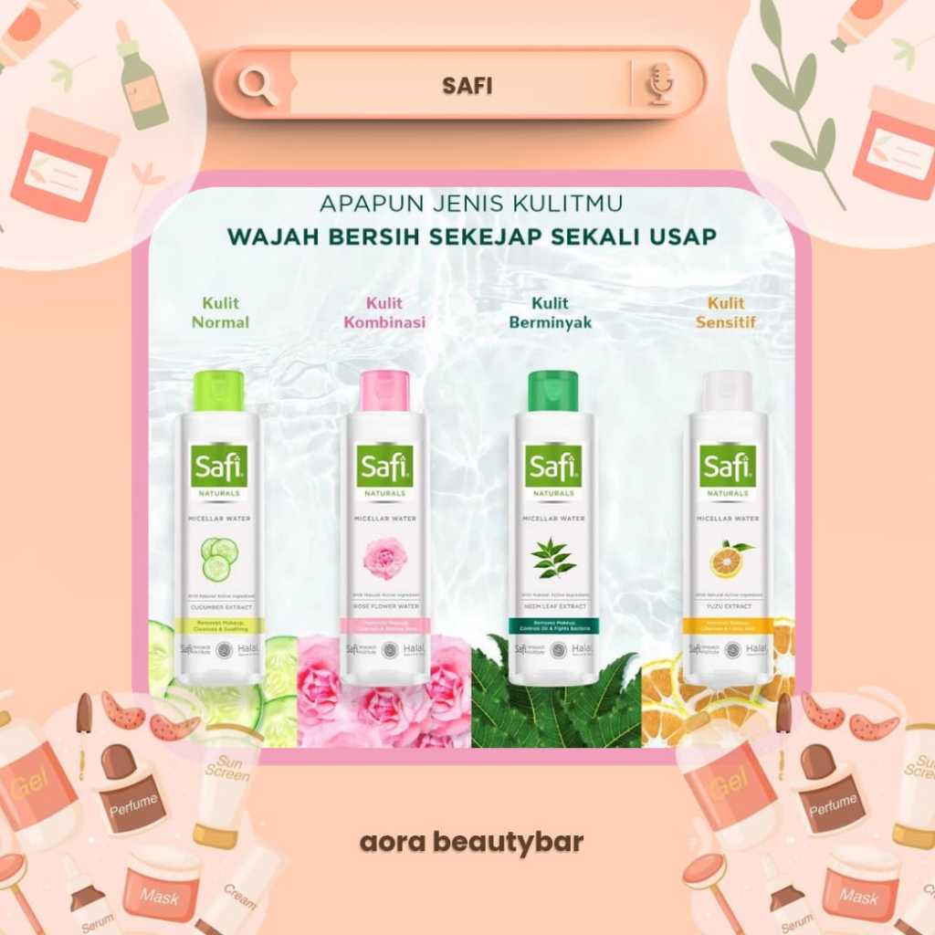 SAFI NATURALS MICELLAR WATER