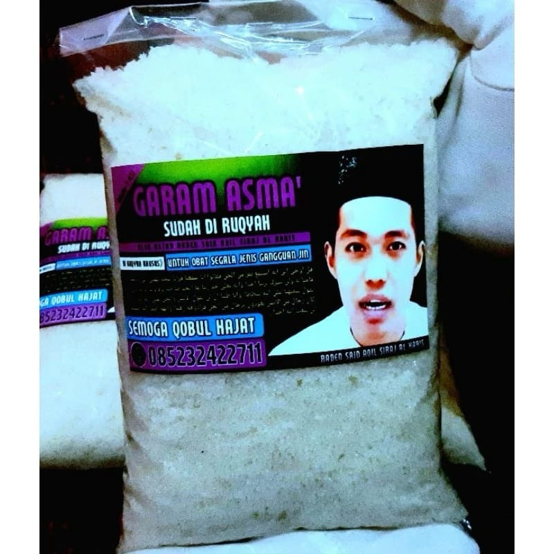 

Garam Asma’ (1 Kg), Sudah Di Ruqyah Untuk Obati Segala Jenis Gangguan Jin