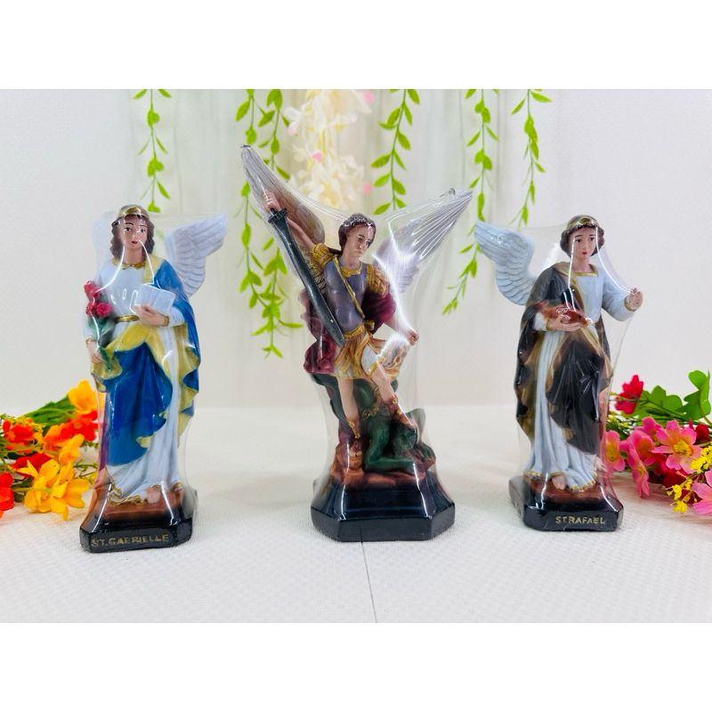 Patung St Gabriel , St michael , St rafael 20 cm