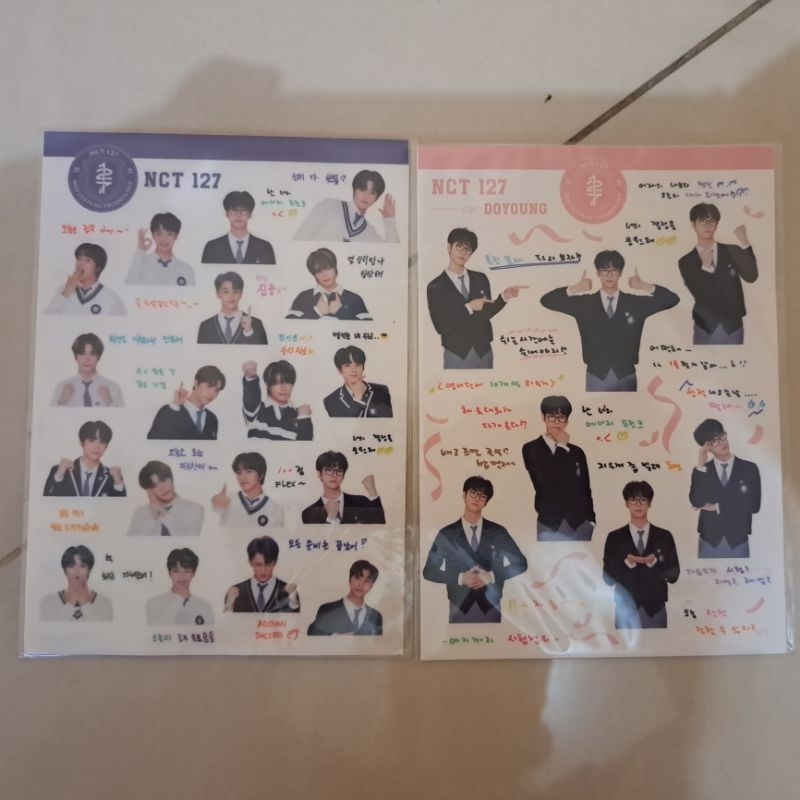 NCT 127 Official Sticker B2S Kit