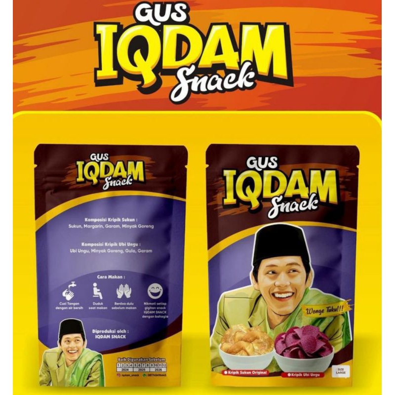 

GUS IQDAM SNACK KRIPIK SUKUN ORIGINAL