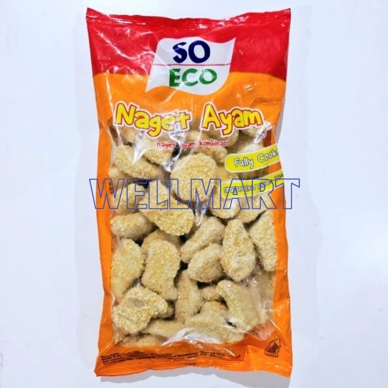 

So Eco Naget Ayam 1 Kg Chicken Nugget Naget Ayam Kombinasi