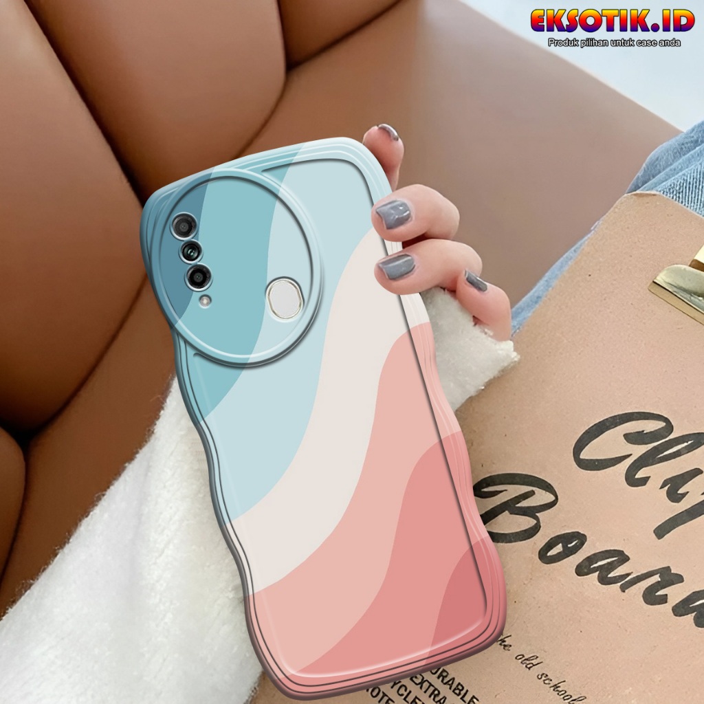 Case Oppo A31 Gelombang - Casing Oppo A31  - Silikon Oppo A31  - Softcase Oppo A31  - Kesing Oppo A3