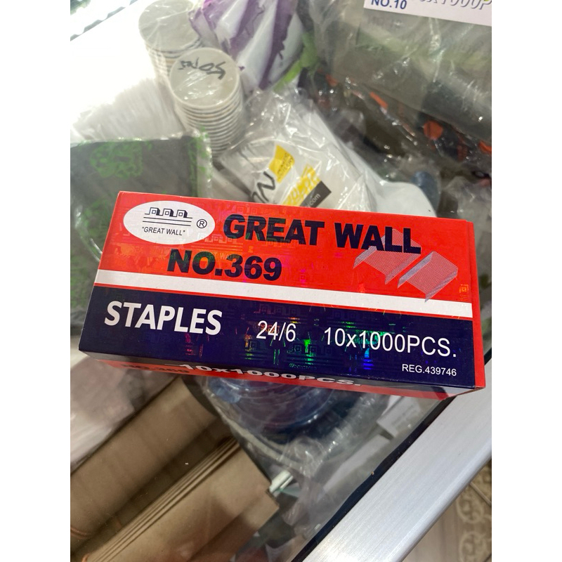 

ISI STRAPLES BESAR Box no.369