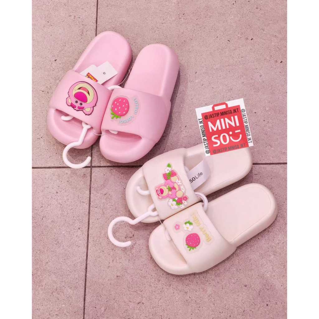 MINISO 🆕 Sandal Slop LOTSO  Lucu dan Cakep