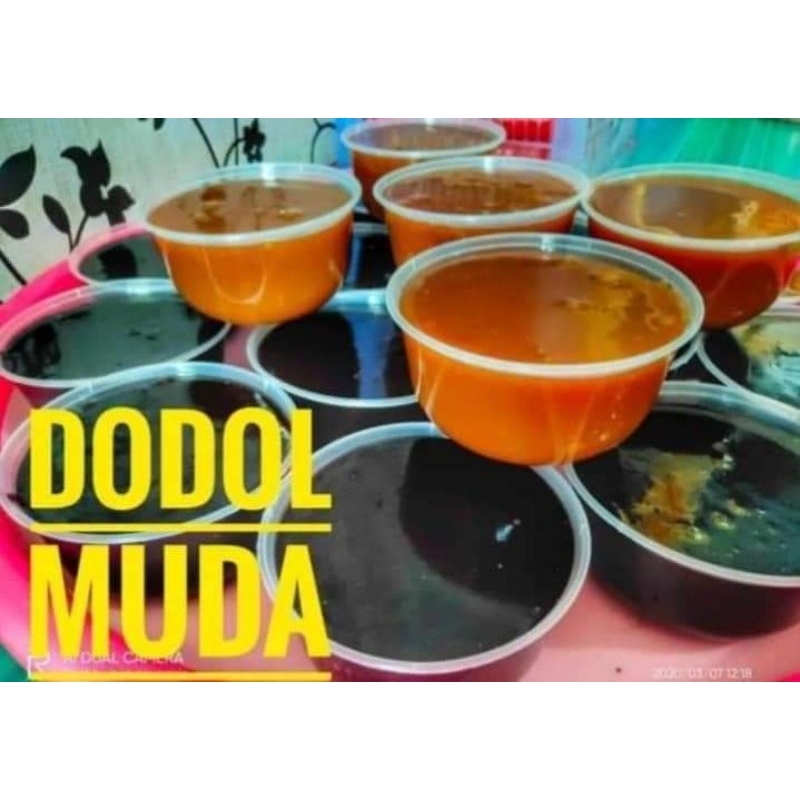 

dodol muda ketan hitam dan putih