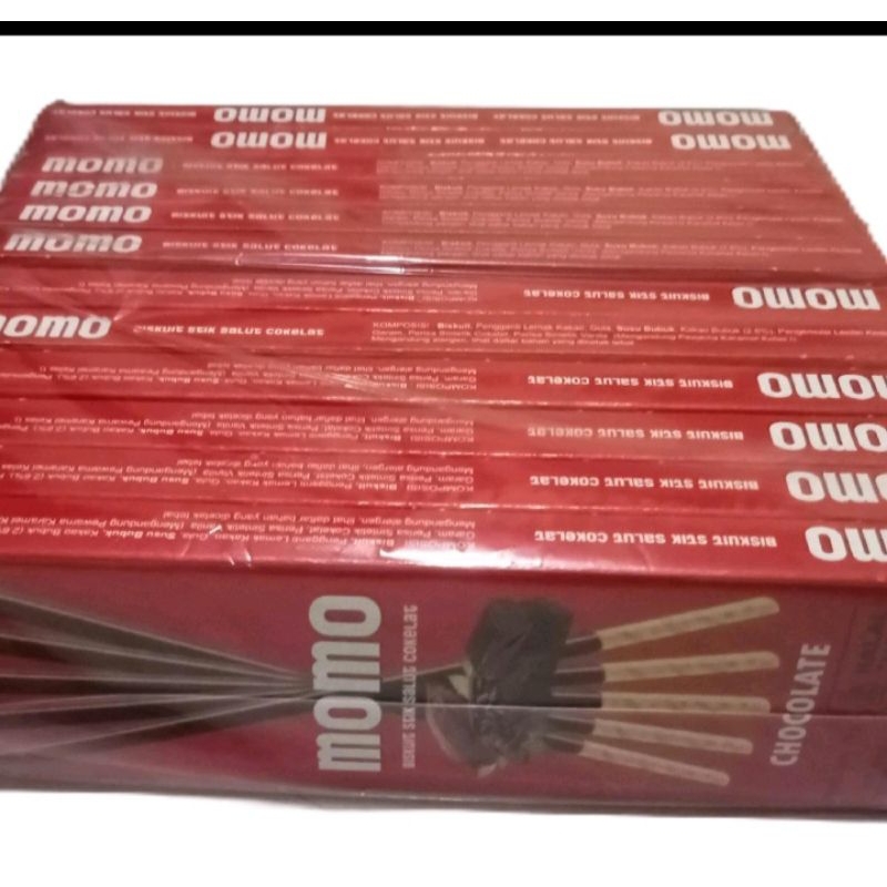 

MOMO COKLAT STIK 1PAK ISI 12 PCS