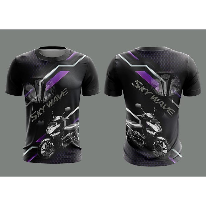 Kaos Jersey Fullprint Suzuki Skywave Keren