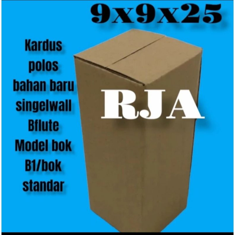 

kardus ukuran 9x9x25cm