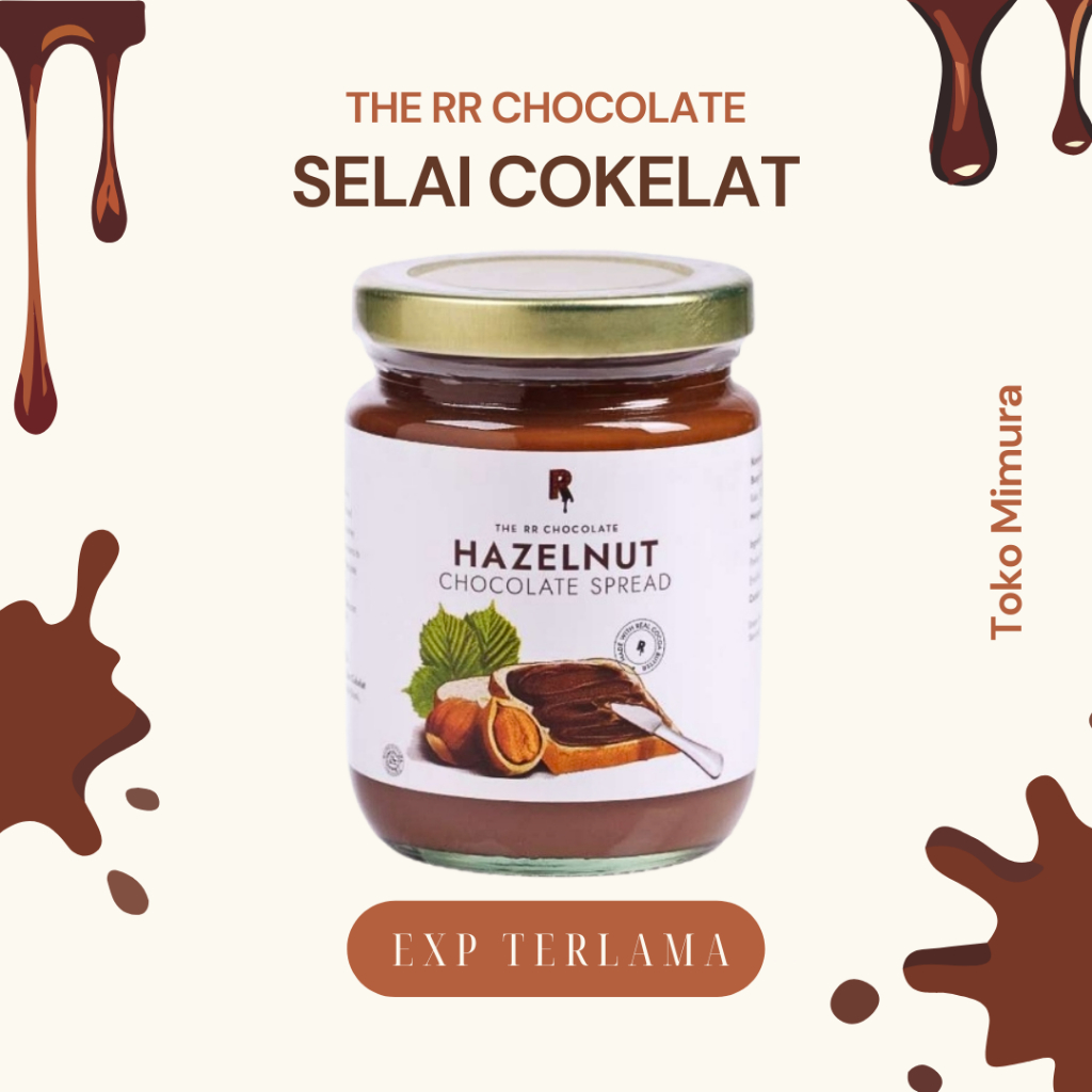 

The RR Chocolate Hezelnut Cokelat Spread Selai Coklat 100gr EXP TERLAMA