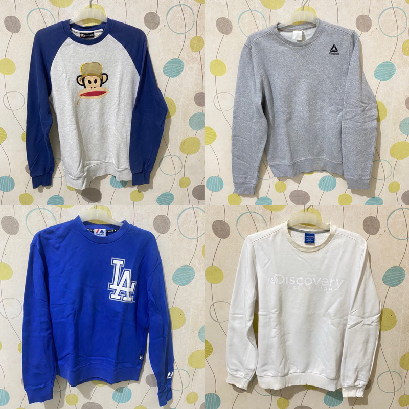 preloved crewneck/sweater paul frank MLB reebook