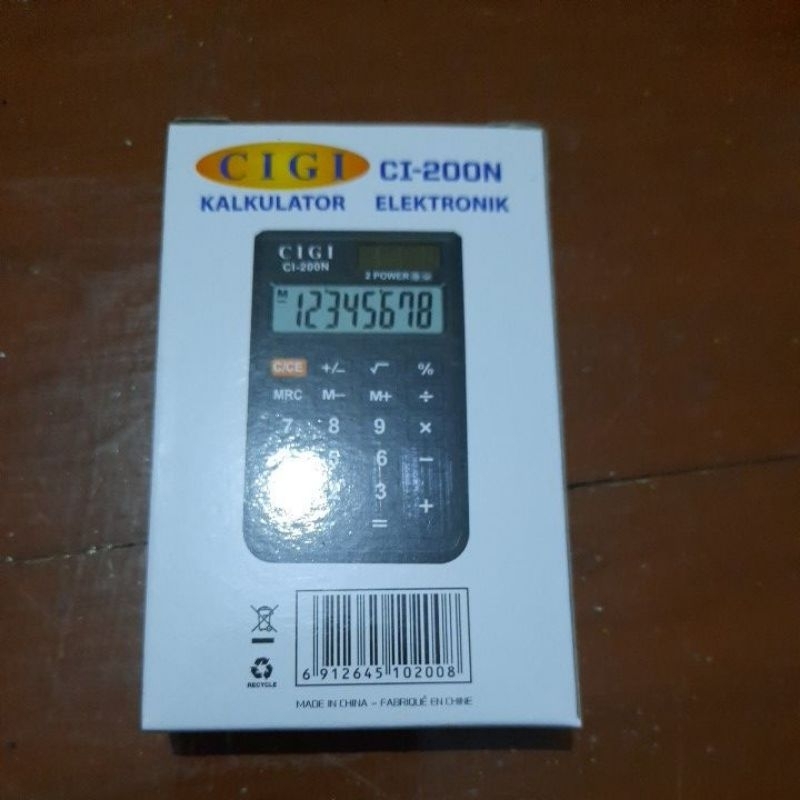 

KALKULATOR CIGI CI-200N 8 DIGIT