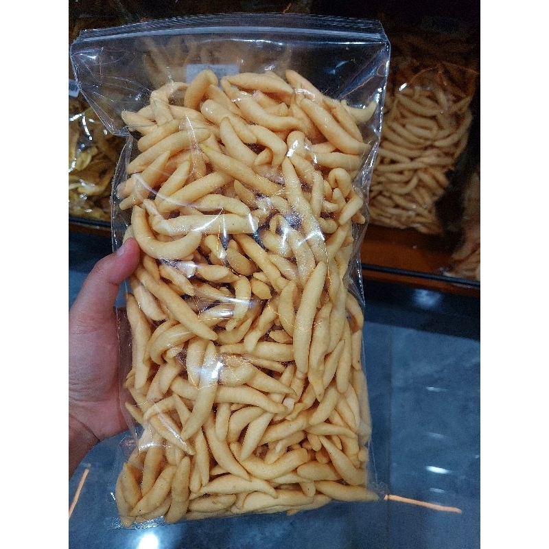 

CEMILAN GABUS KEJU ASIN 250gr