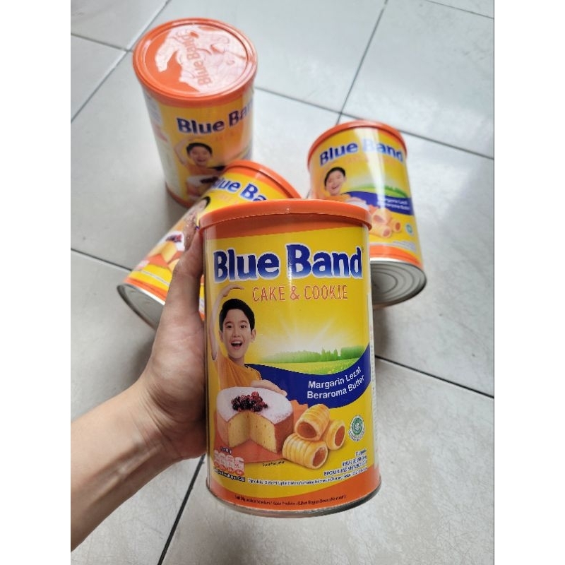blueband cake and cookies 1kg / mentega blue band cake and cookie kaleng 1kg