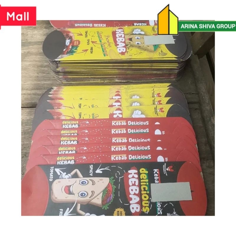 

250 LEMBAR KERTAS KEBAB TARIKAN BAHAN IVORI PUTIH UKURAN 24 × 9,2 CM HIGH QUALITY TEBAL PRODUK TERBARU | KOTAK KEBAB IVORI PUTIH KEKINIAN | DUS KEBAB VIRAL TIKTOK | KEMASAN KEBAB | BOX KEBAB 250 PCS MURAH | TOKO KEBAB OFFICIAL | SHIVACORP 8450