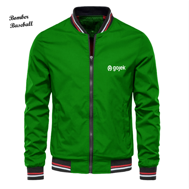 Diskon Jaket Baseball Gojek Terbaru /Jaket Go jek Terbaru 2023 / Jacket Gojek Terbaru / Jakey Gojek 