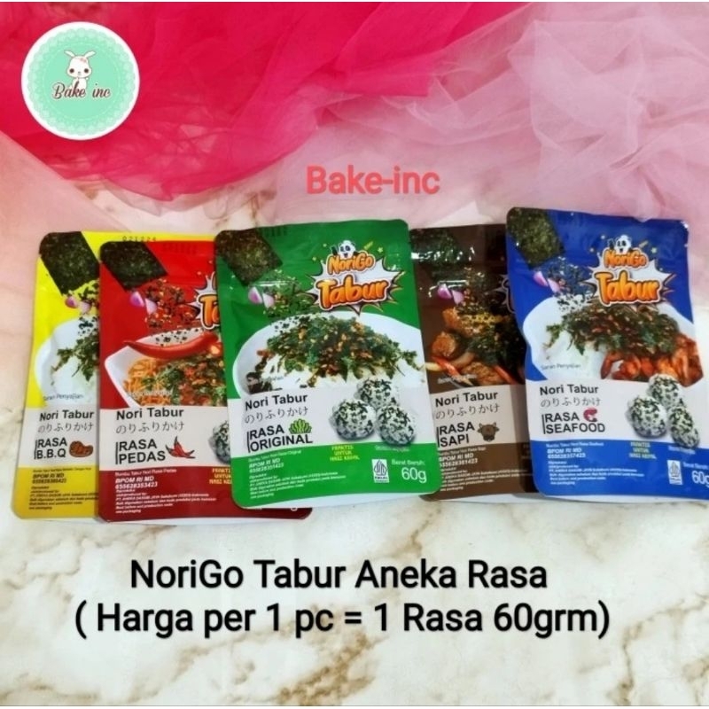 

[Bake-inc] NORI TABUR NORIGO RUMPUT LAUT PANGGANG 60GRM