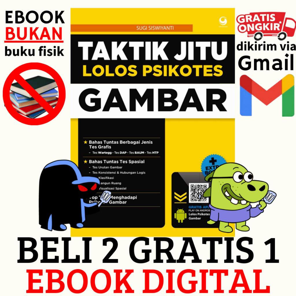 

(512) Taktik Jitu Lolos Psikotes Gambar