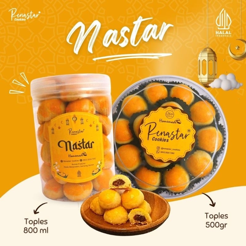 

KUE KERING NASTAR 100% NANAS ASLI / Kue Lebaran Nastar Lumer