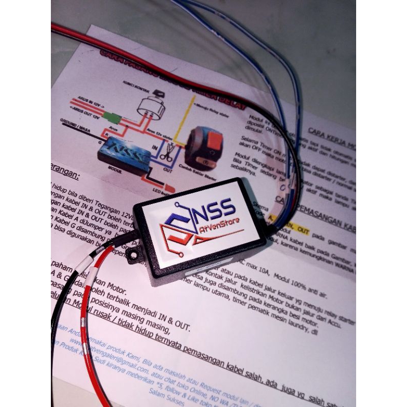 Modul Timer delay / Jeda