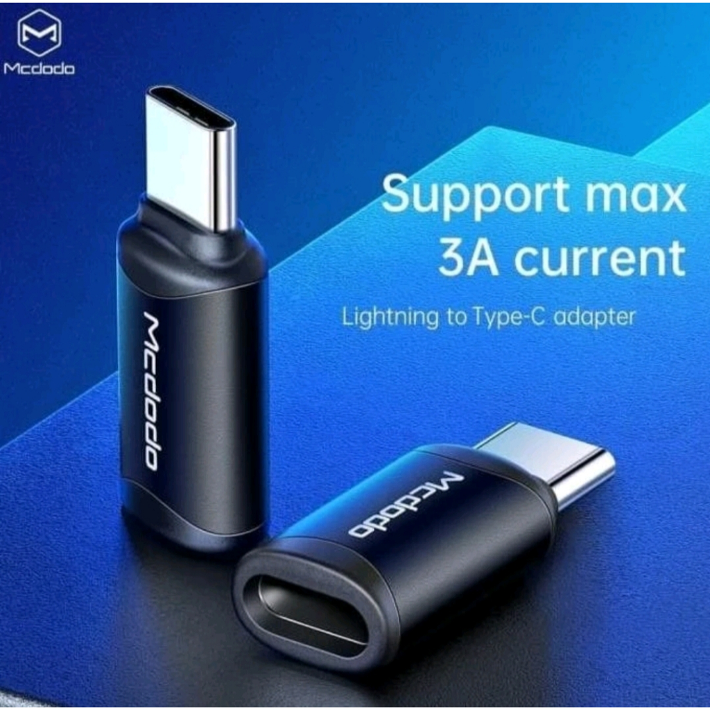 Mcdodo OT-7700 Converter Adapter Charger Otg Lightning Iphone To ke Type c