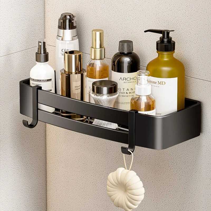 Tempat Sabun Kamar Mandi Rak Tempel Tembok Serbaguna Multifungsi Aluminium