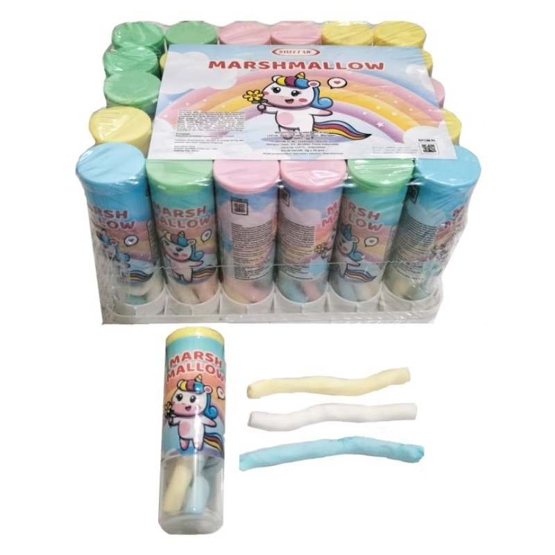 

Sweet Me Marshmallow Rainbow Kuda Isi 30 Pcs