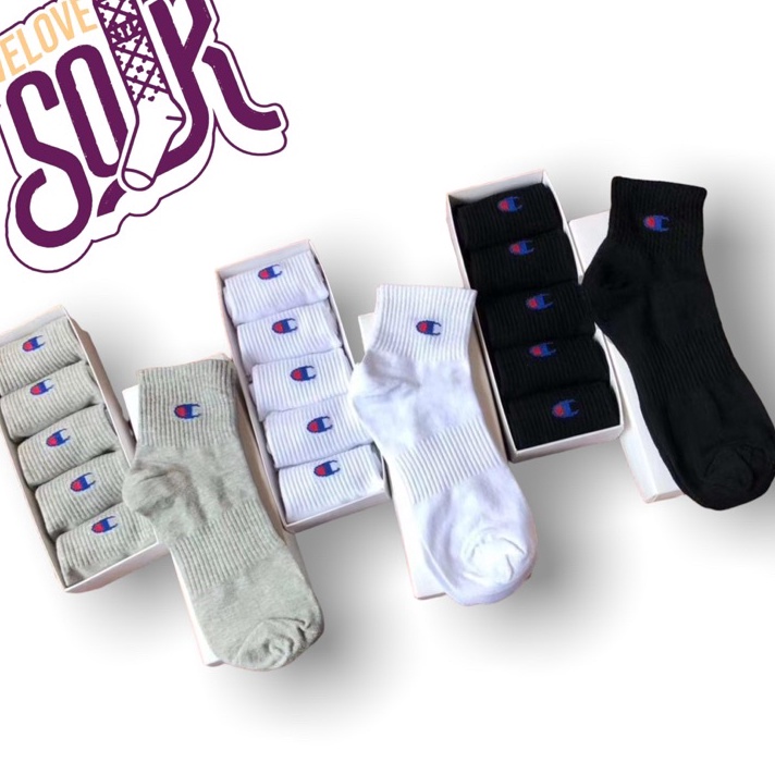 Istimewa Champion Socks  Kaos Kaki Champion Original