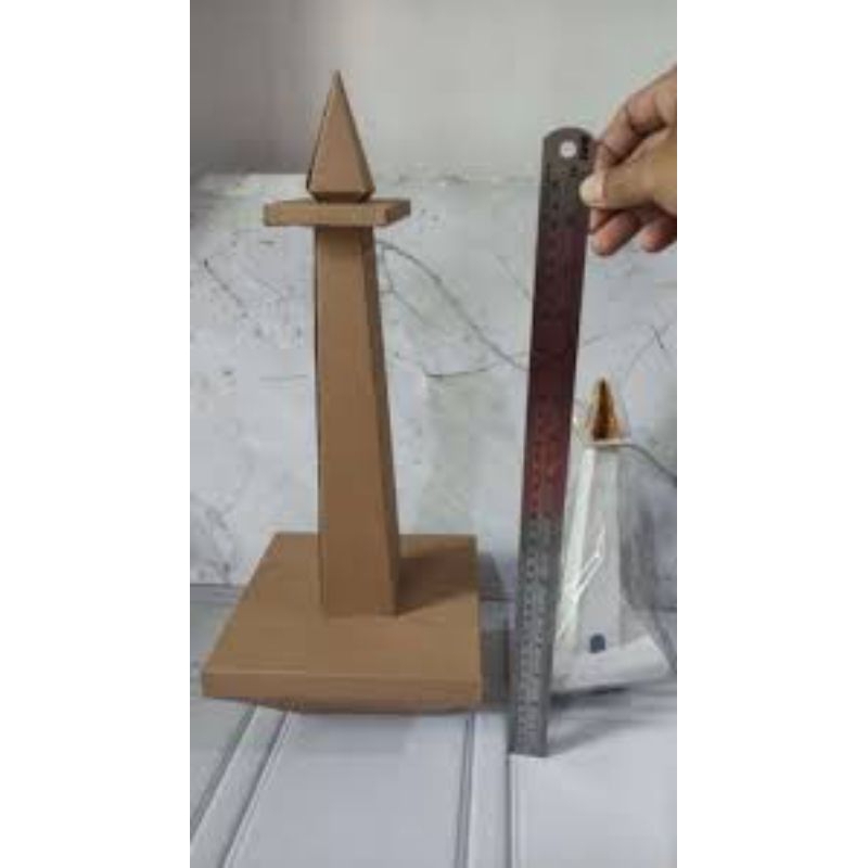 

terlaris miniatur Monas dari kardus untuk tugas sekolah promo