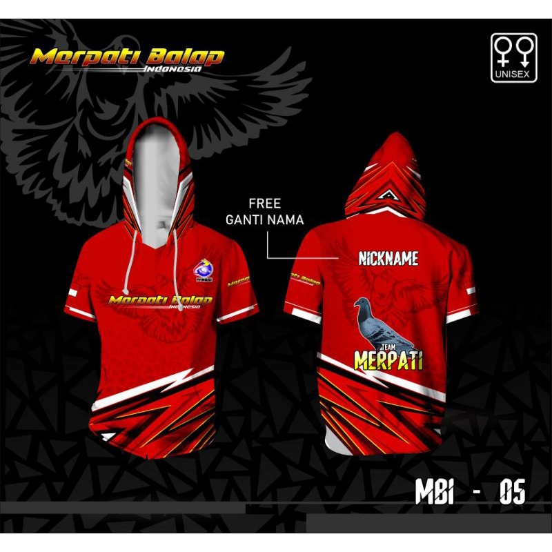 hoodie jersey merpati balap jumper kaos jersey merpati baju olahraga merpati balap lengan pendek fre