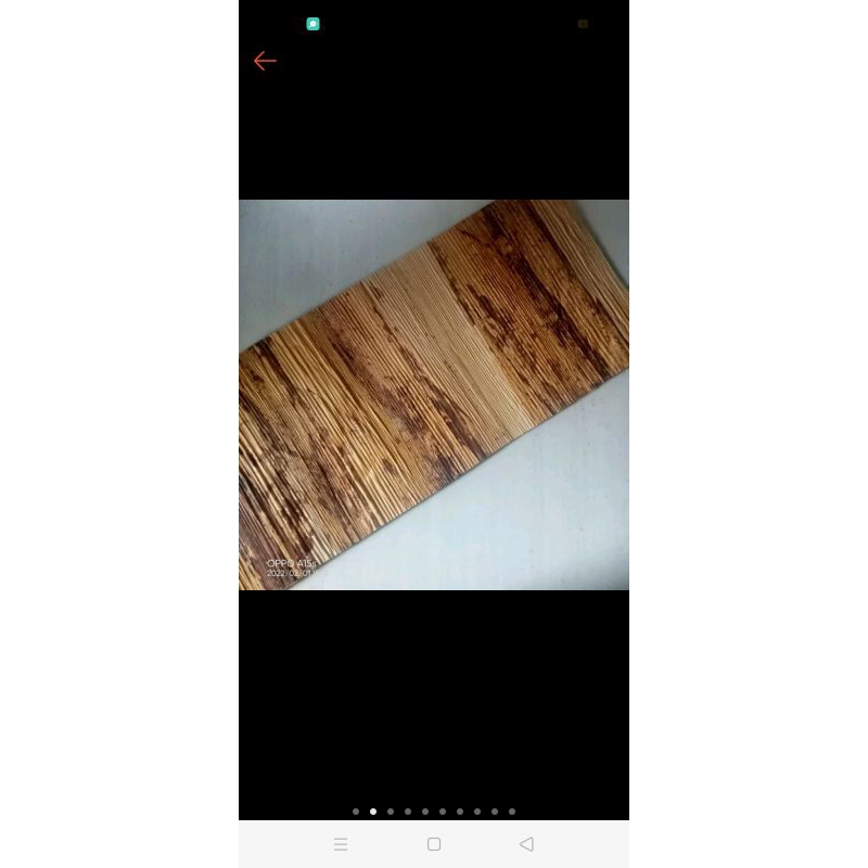 Lembaran Pelepah Pisang prakarya 2mm