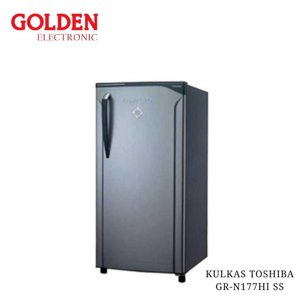 Kulkas 1 Pintu Toshiba GR-N177HI-SS